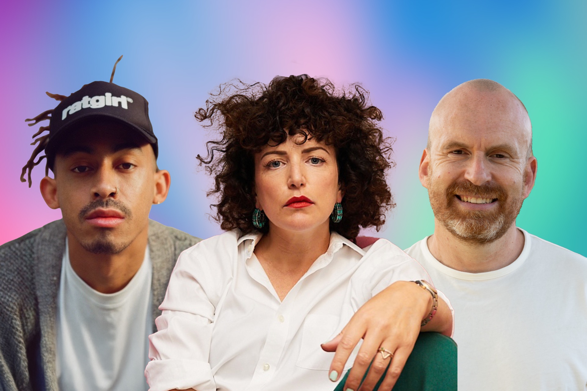 Matt Haig, Annie Mac, Jordan Stephens